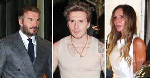David Beckham,Brooklyn Beckham,Victoria Beckham