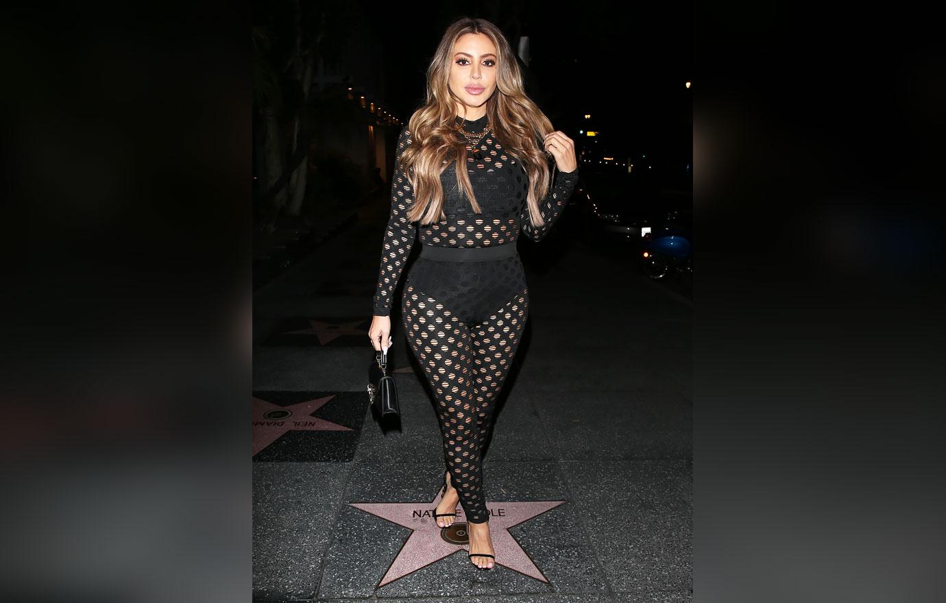 larsa pippen sheer outfit french montana birthday party