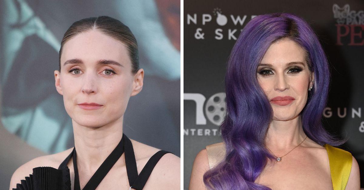 rooney mara to kelly osbourne