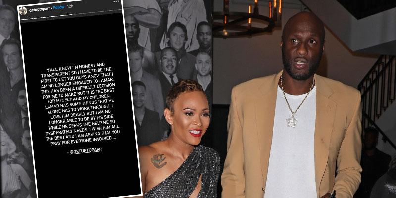 Did Lamar Odom And Sabrina Parr Call Off Their Engagement?