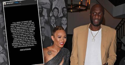 Did Lamar Odom And Sabrina Parr Call Off Their Engagement?