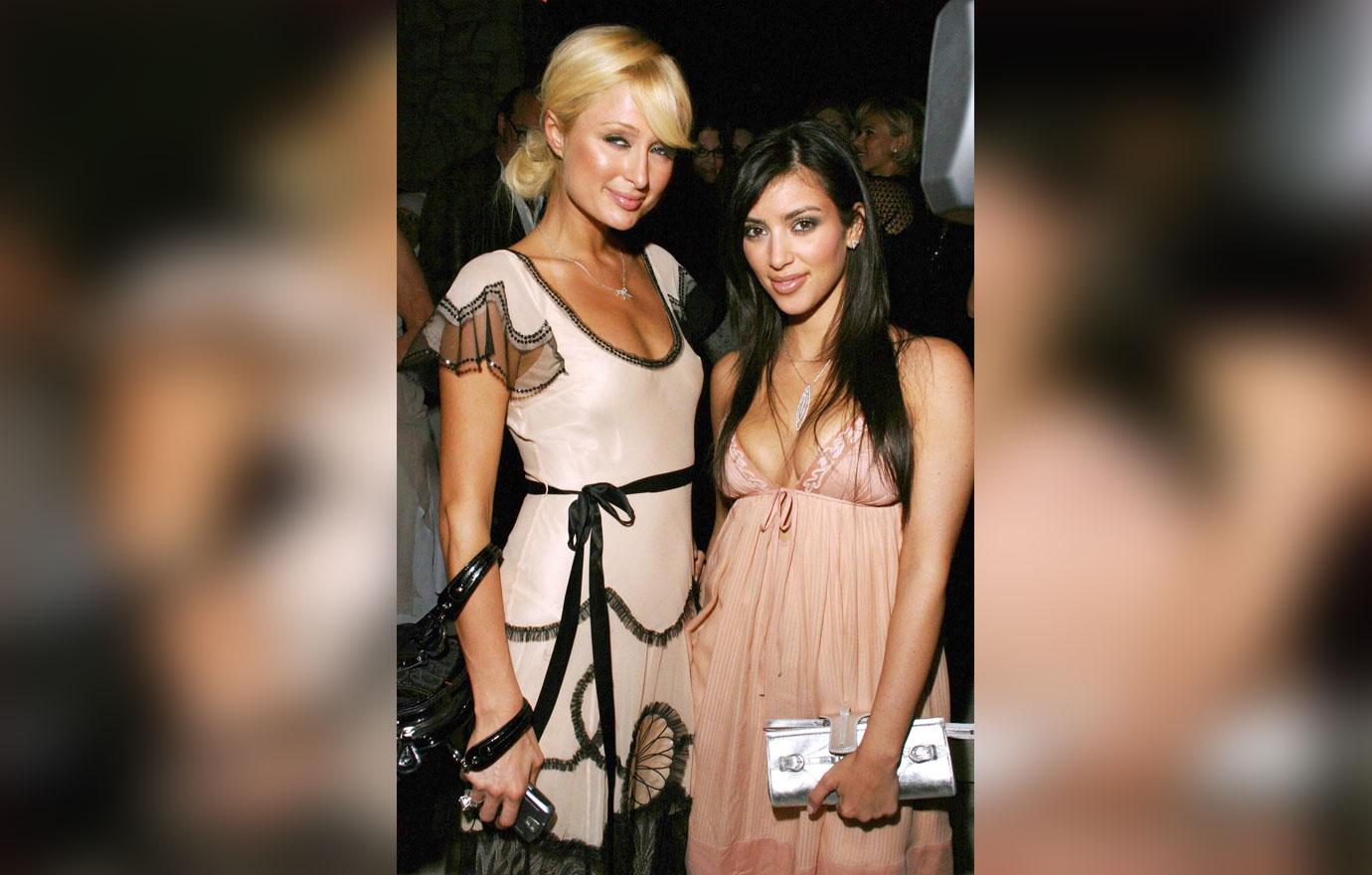 Kim kardashian paris hilton friends again