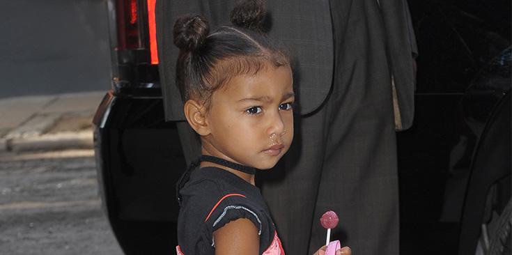 North West and her baby brother Saint take on the Big Apple