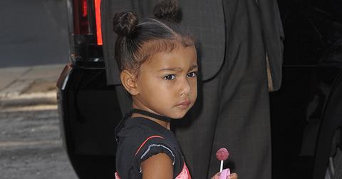 Family Day! North West Shows Off A New Hairstyle Alongside Saint