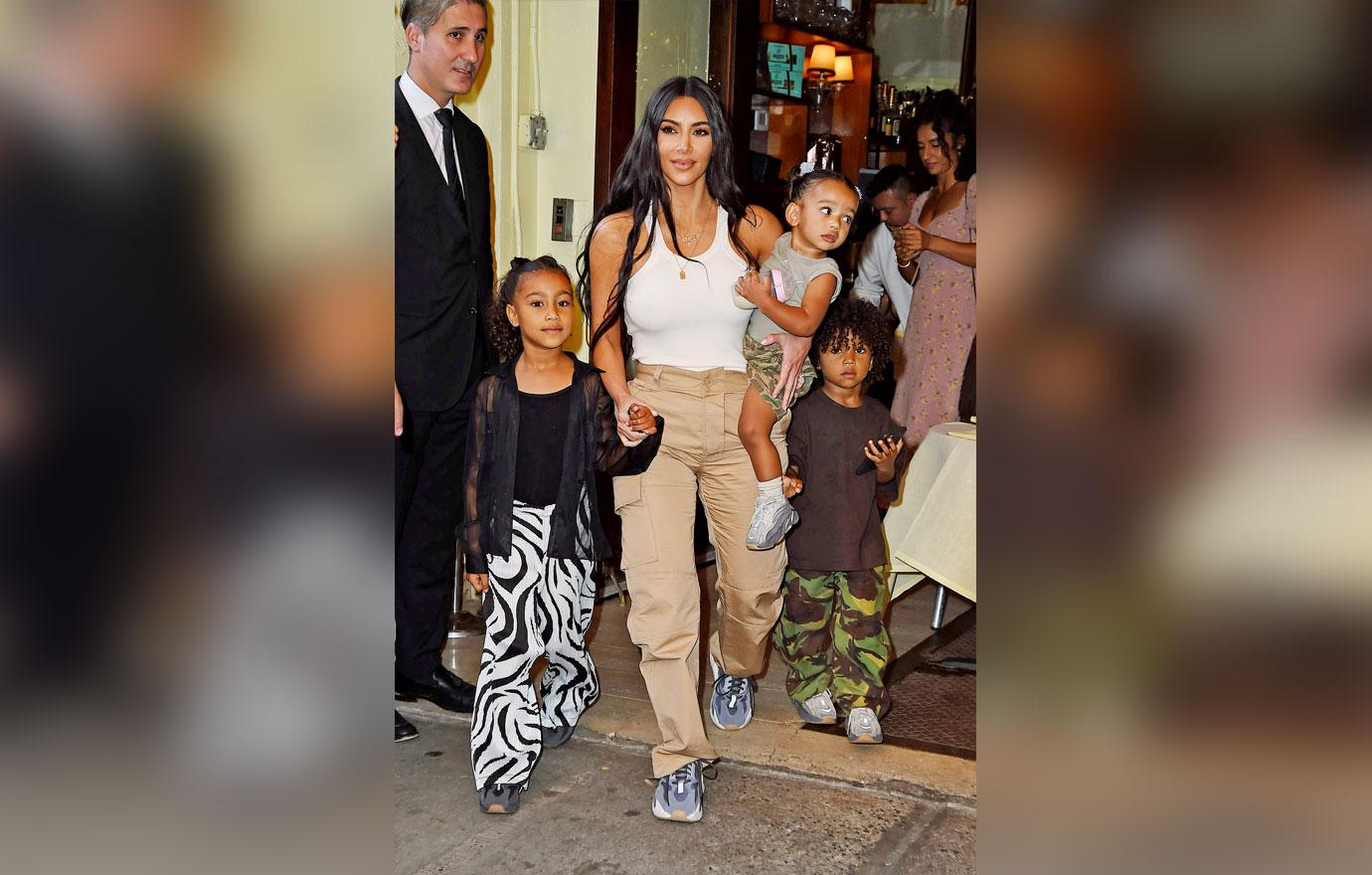 Kim Kardashian Shares Sweet Note From Her Kids To Social Media