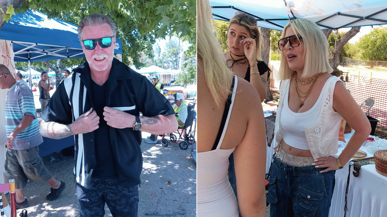 Image of Tori Spelling and Dean McDermott wanted to set a 'good example' for their children. 