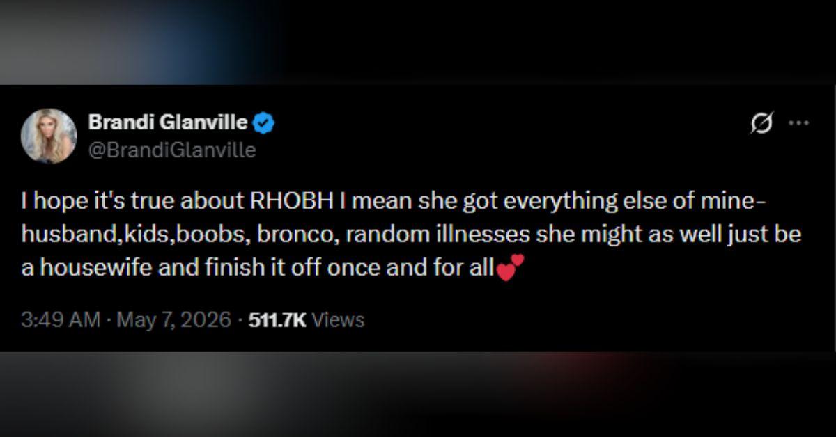 image of Brandi Glanville stated that LeAnn Rimes already took 'everything else' from her.