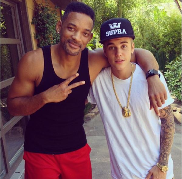 Justin Bieber Will Smith