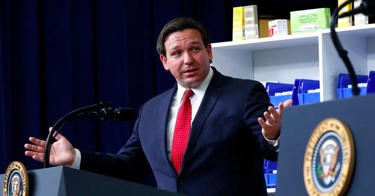 florida governor ron desantis car crash tennessee event