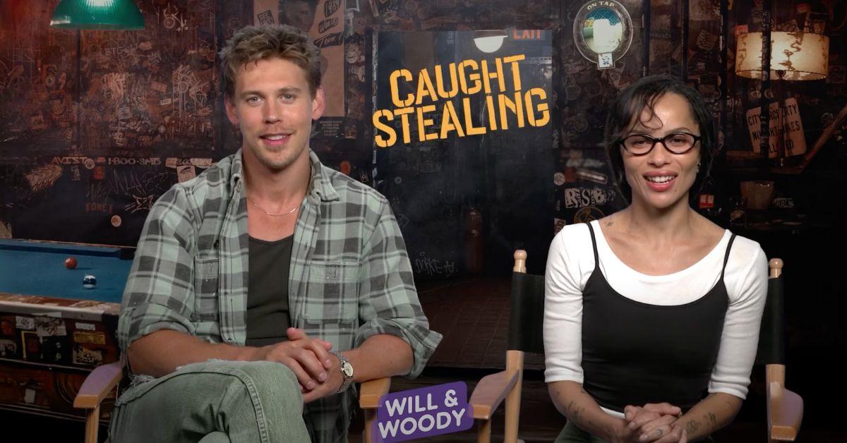 Image of Zoë Kravitz and Austin Butler star in 'Caught Stealing' together.