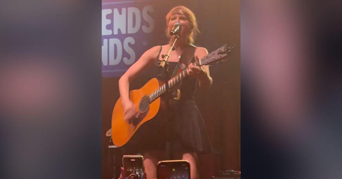 kane brown pokes fun himself taylor swift steals spotlight performance