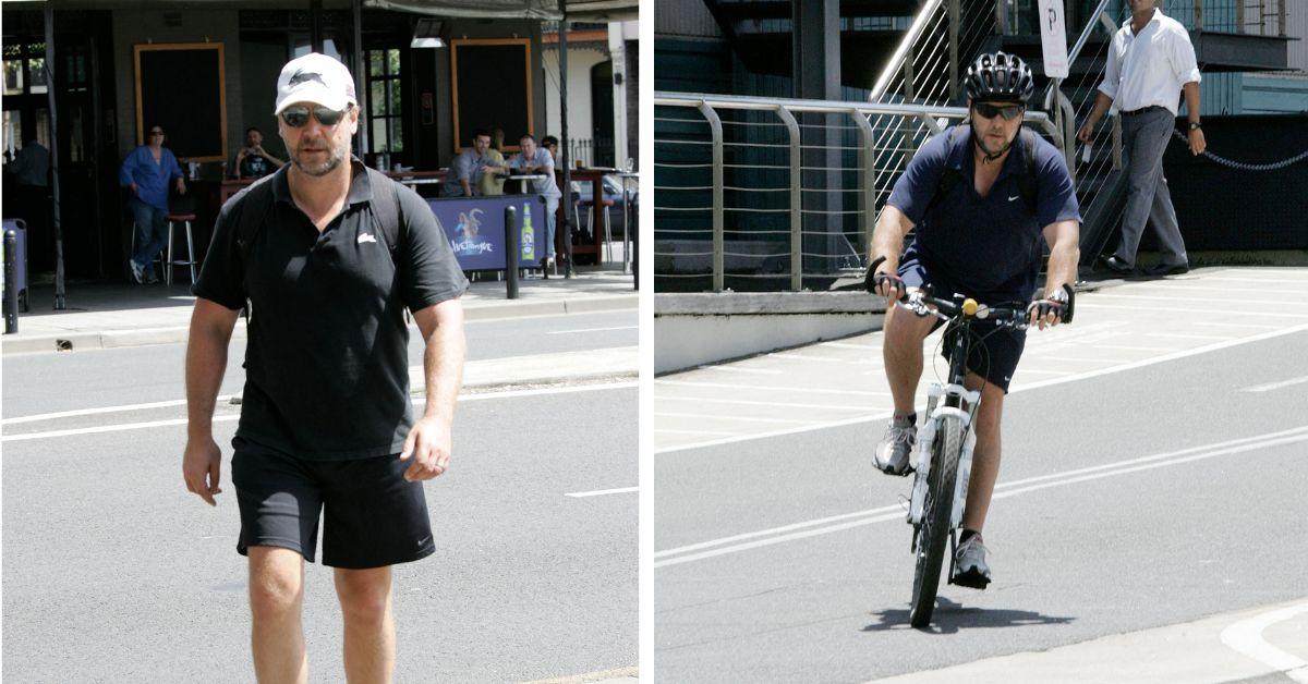 image of Russell Crowe lost '30 pounds' by making healthier choices, a source claimed.