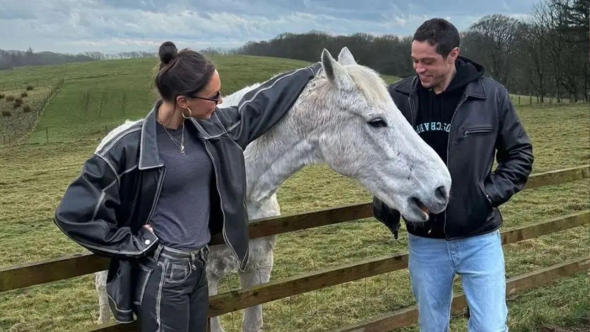 image of Pete Davidson and elsie Hewitt 
