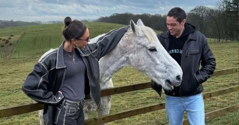 image of Pete Davidson and elsie Hewitt
