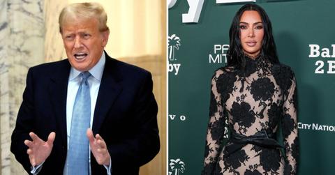 donald trump hung up kim kardashians clemency plea voted biden book