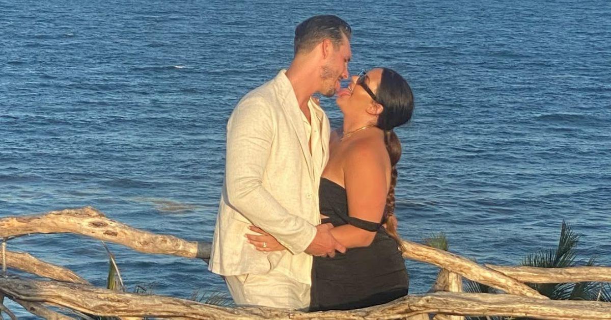 Photo of Alexa and Brennon Lemieux became parents to their daughter in July 2024.