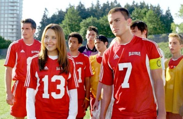 Amanda Bynes and Channing Tatum in She's The Man