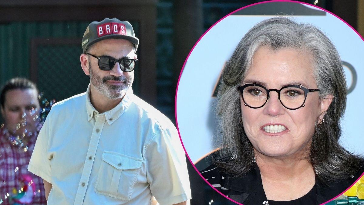 Composite photo of Jimmy Kimmel and Rosie O'Donnell.