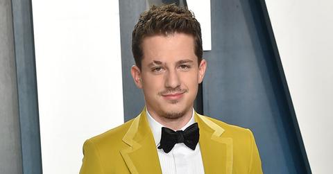 Charlie Puth Wearing Yellow Tux, Black Bow Tie and White Shirt at Vanity Fair Oscar Party