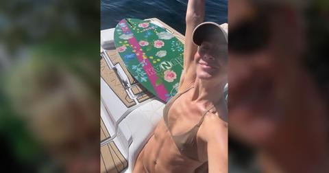 Julianne Hough Sizzles In Nude-Hued Bikini During Idaho Getaway: Photos