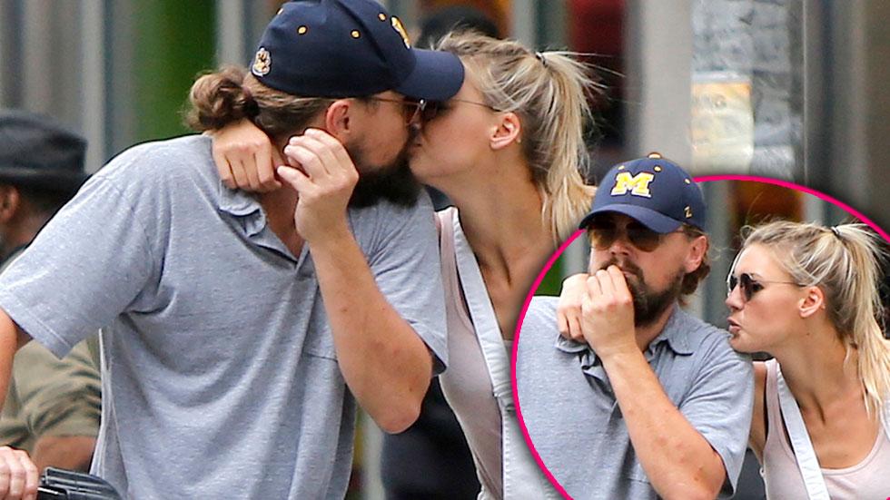 Leonardo dicaprio kelly rohrbach kissing