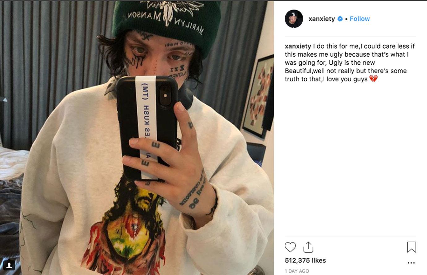 Lil Xan defends Mac Miller-inspired face tattoo - WSVN 7News