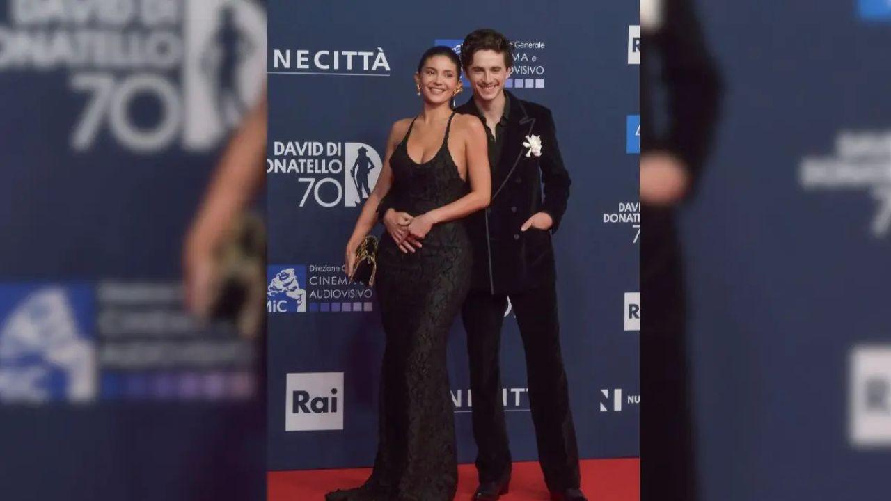 Photo of Timothée Chalamet reportedly makes Kylie Jenner 'feel so secure,' according to sources.