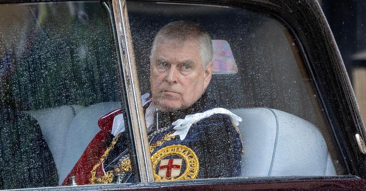 image of Prince Andrew hosted Jeffrey Epstein, Ghislaine Maxwell and Harvey Weinstein at the Royal Lodge in 2006, per BBC.