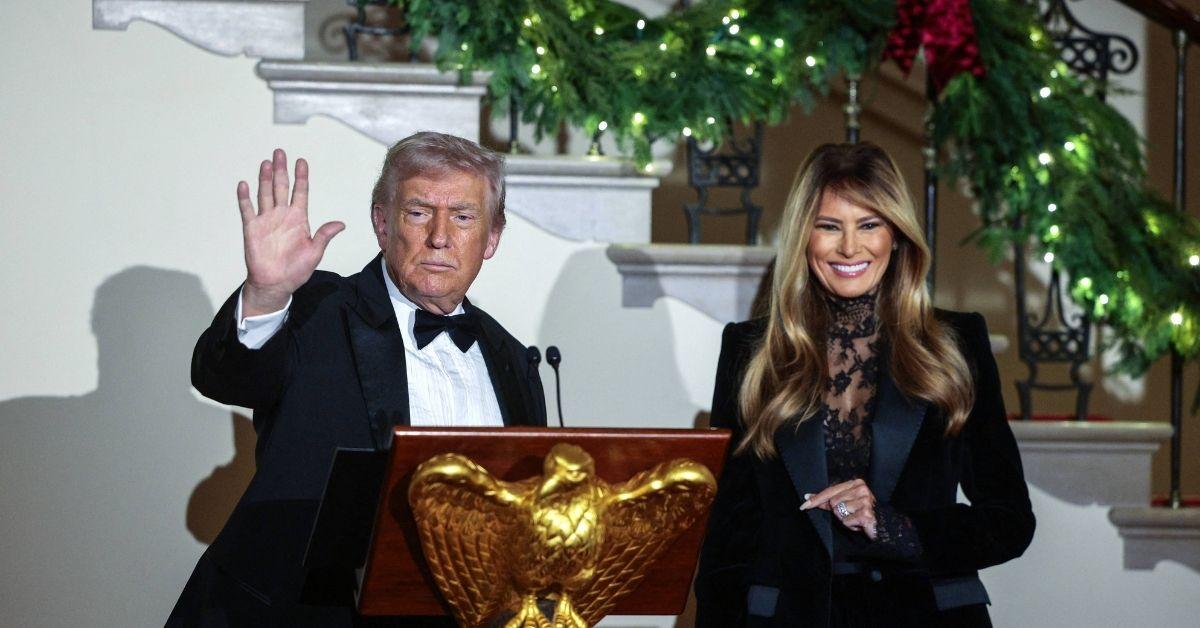 image of Donald Trump and Melania Trump have been married for 20 years.