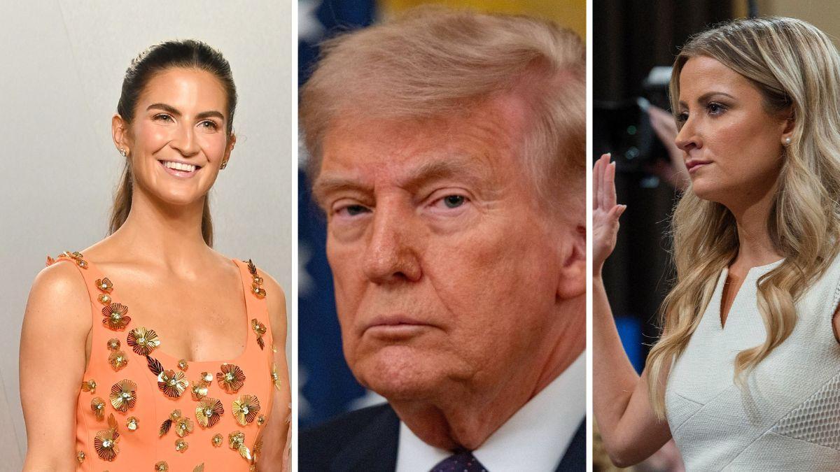 Kaitlan Collins,Donald Trump, Sarah Matthews