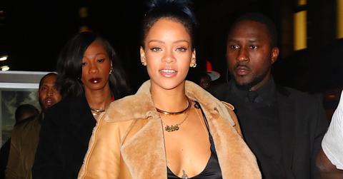 Rihanna parties the night away in New York