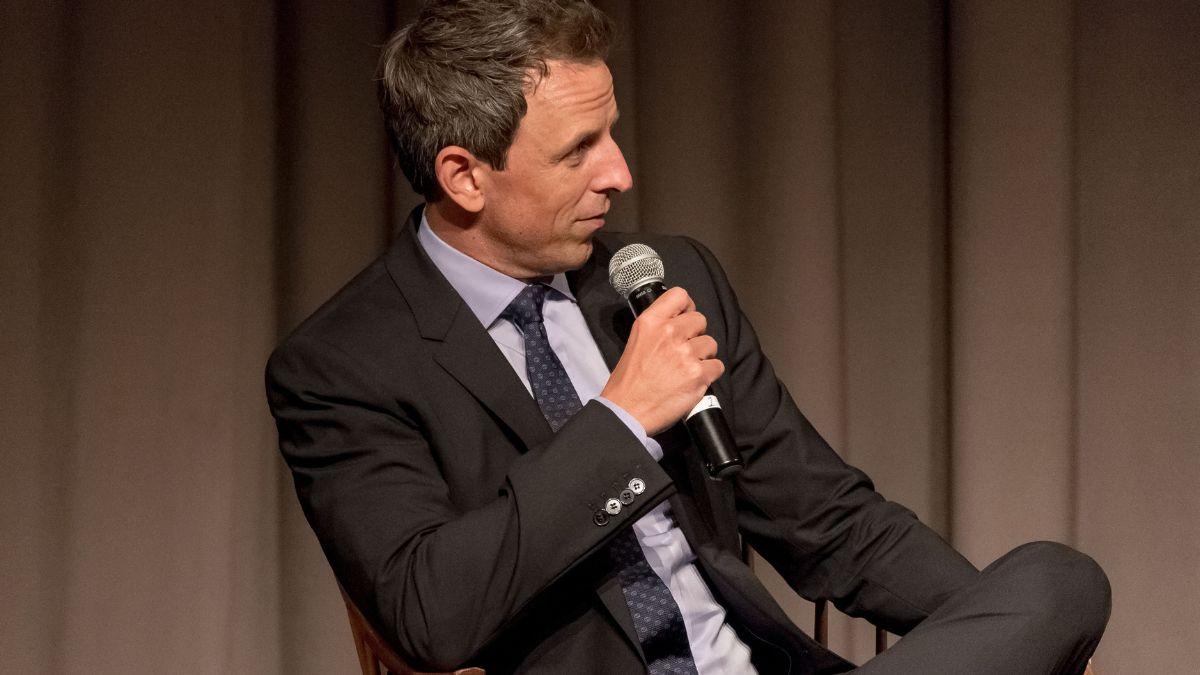 Image of White House representatives defended Donald Trump after Seth Meyers' criticism of the president went viral.