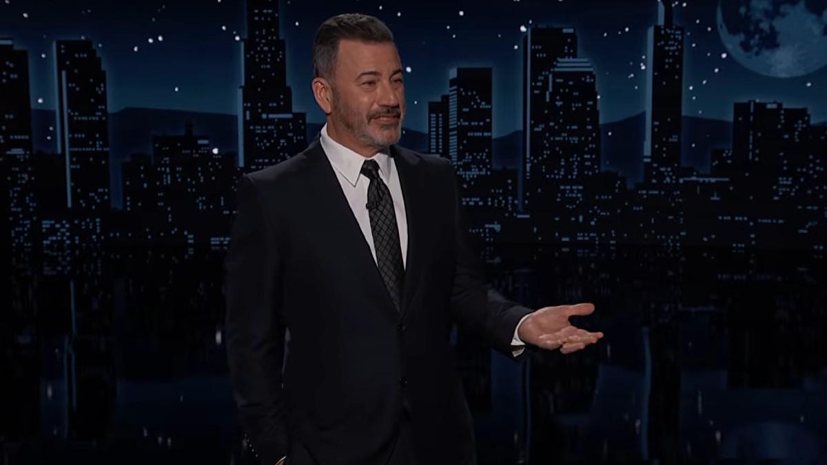 image of Jimmy Kimmel jokingly called the president 'very rational.' 