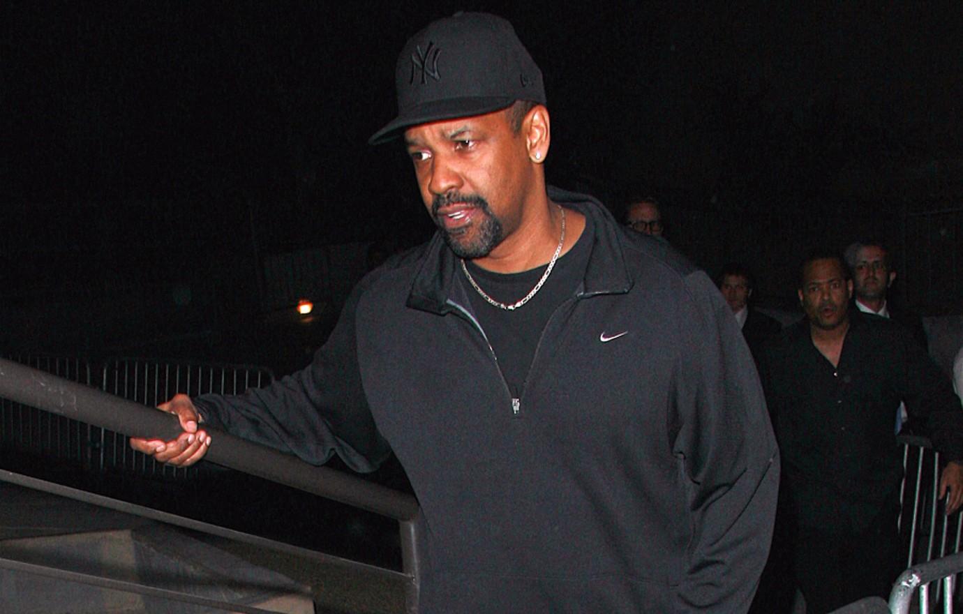 denzel washington screamed at sean diddy combs for not respecting anyone during all night party in  source