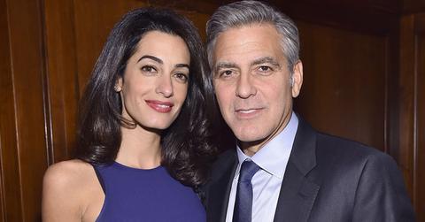 George Clooney Amal Clooney Twins Long