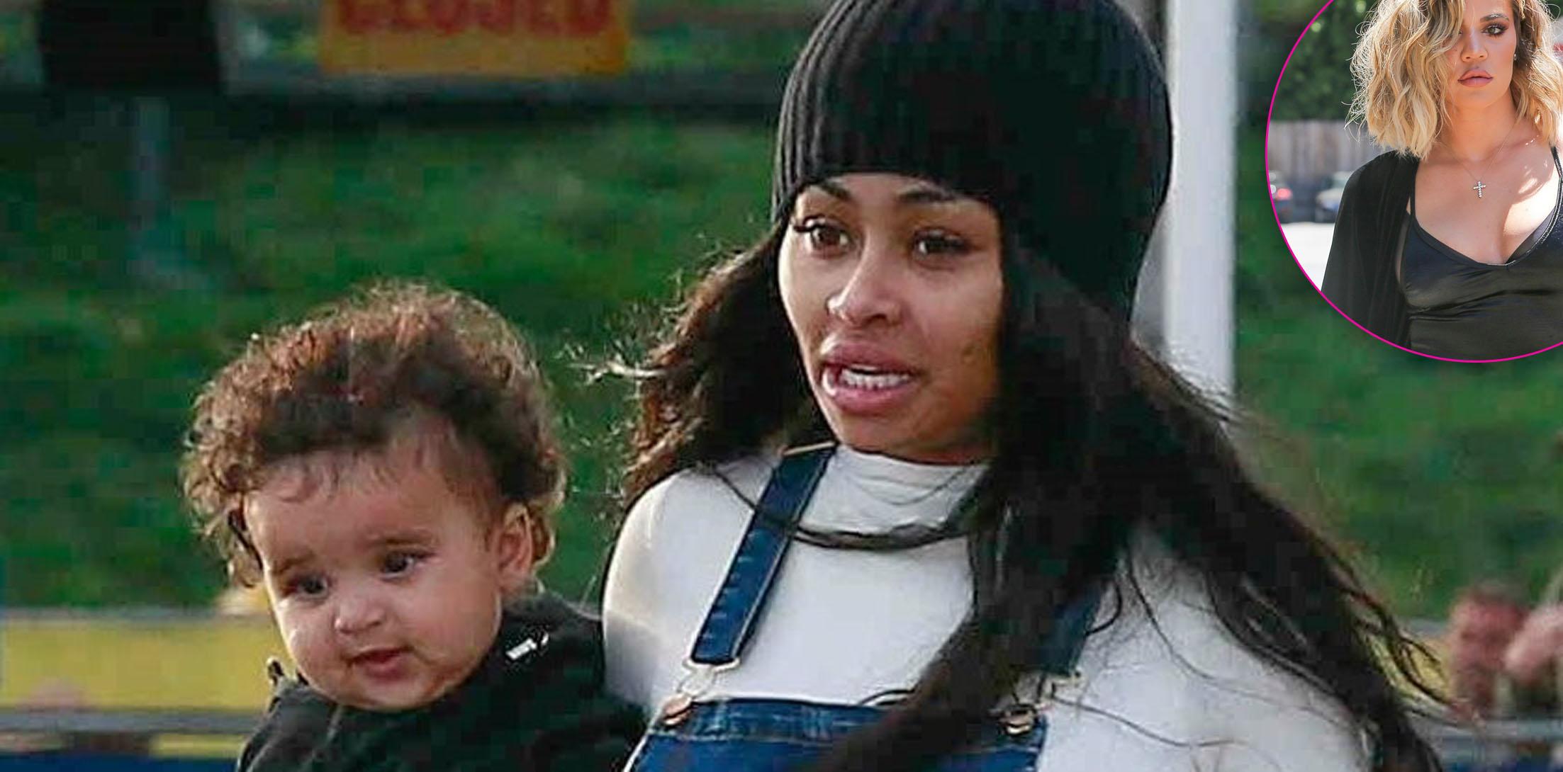 *EXCLUSIVE* Blac Chyna treats son King Cairo and baby daughter Dream to fun filled day at Legoland