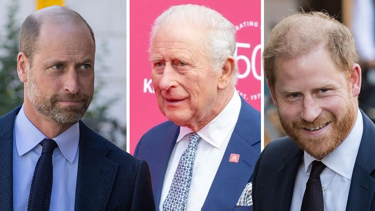 Prince William, King Charles, Prince Harry