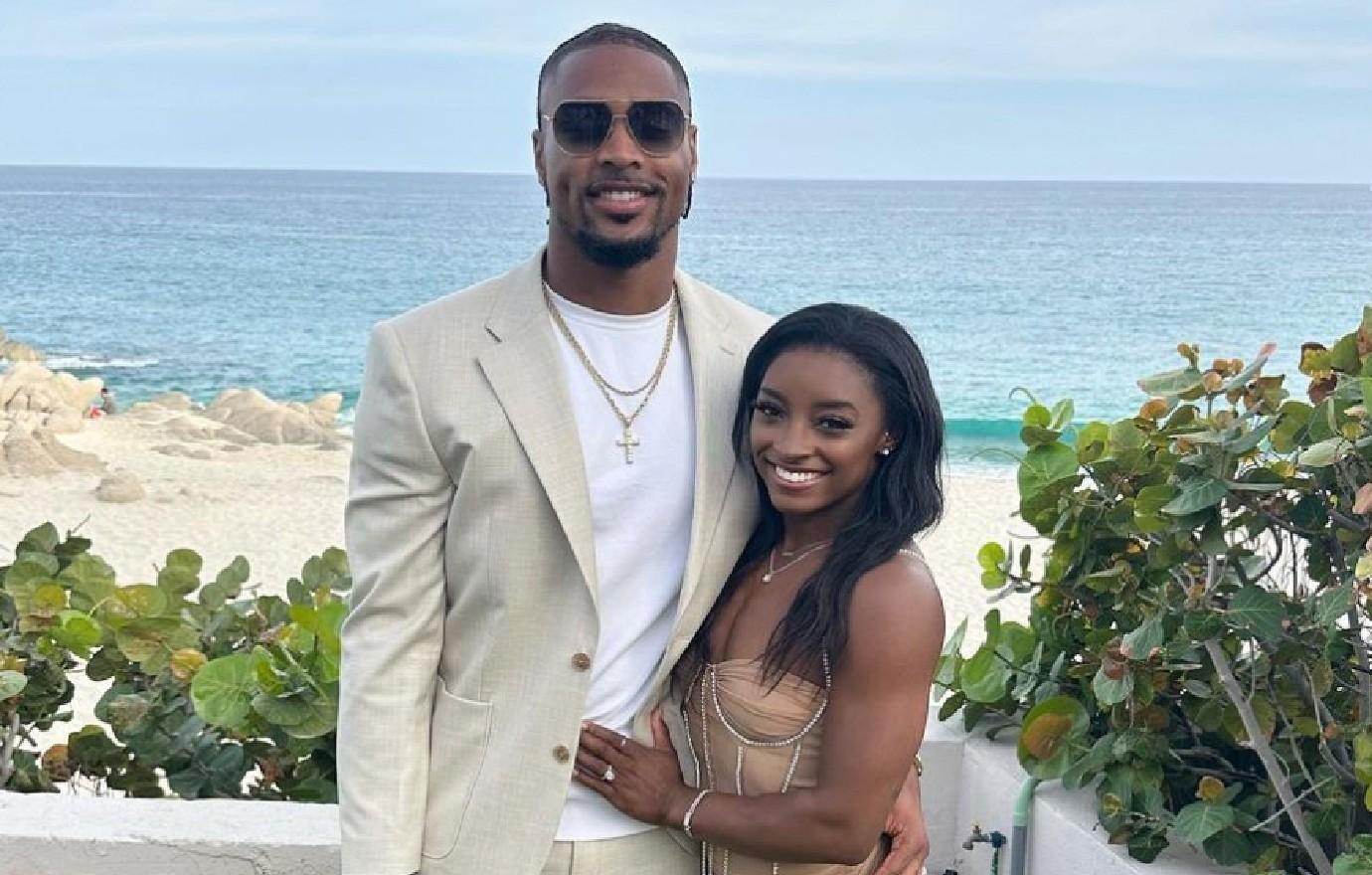 Simone Biles, Jonathan Owens enjoy married life following destination  wedding - ABC News