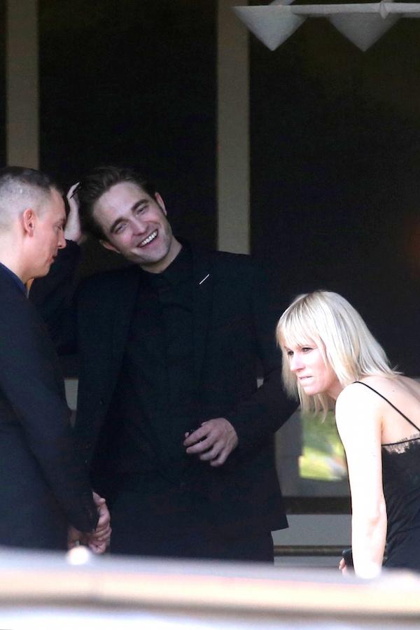 *EXCLUSIVE* Rob Pattinson gets flirty with a mystery blonde