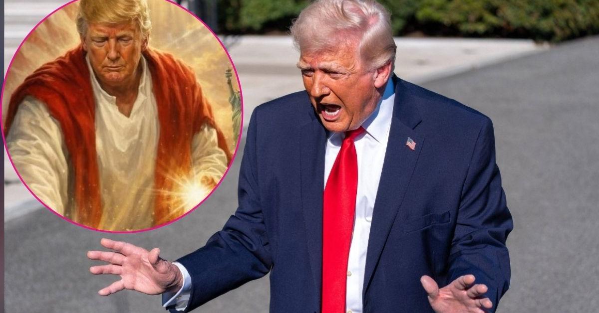 'Gross Blasphemy': Image Depicting Donald Trump as Jesus…