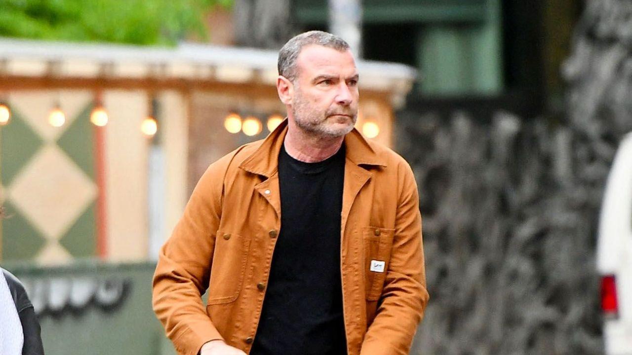 image of the reporter maintained her composure as Liev Schreiber criticized her interview approach.