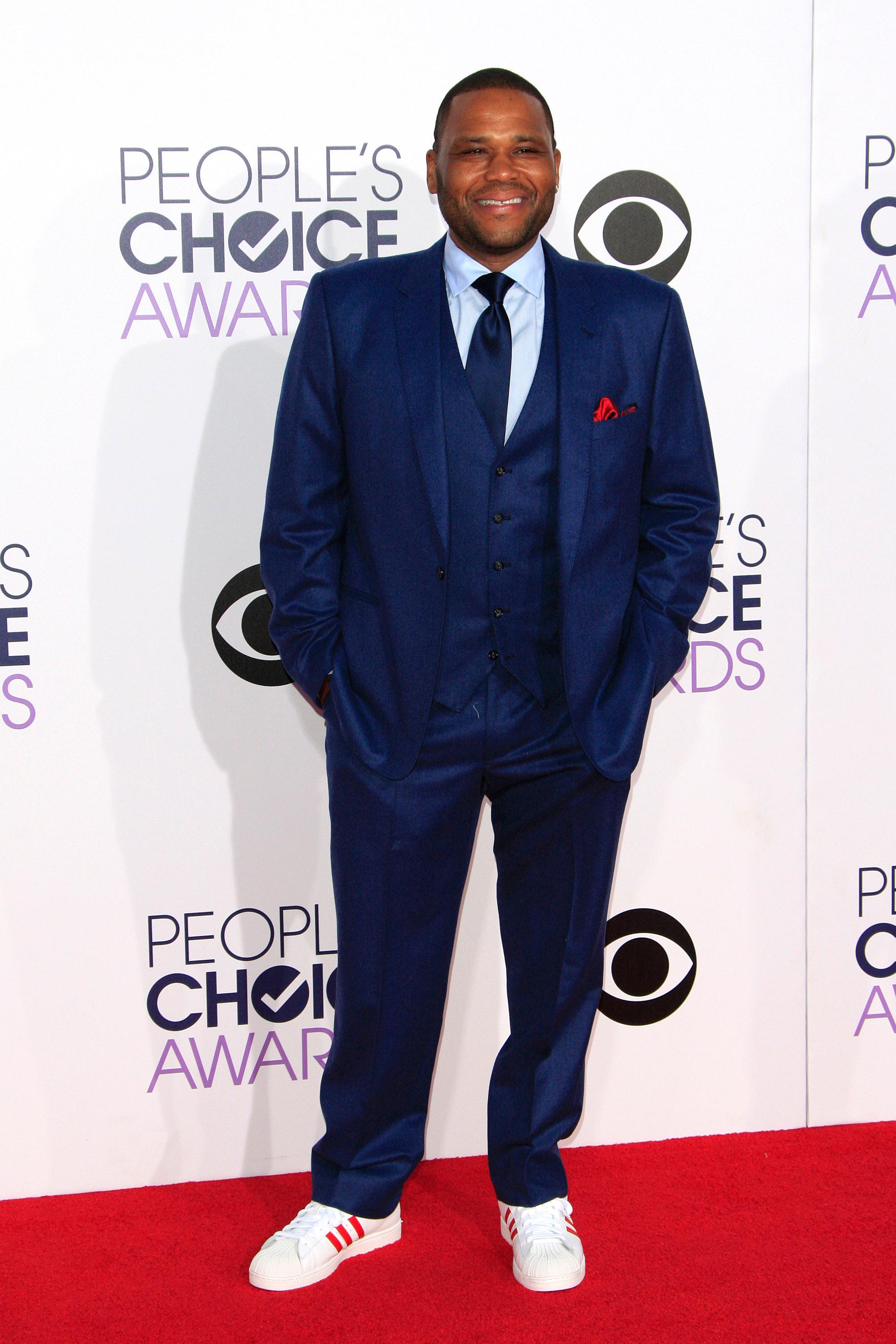 Celebrities arrive at the 41st Annual People&#8217;s Choice Awards at Nokia Theatre LA Live in Los Angeles, CA