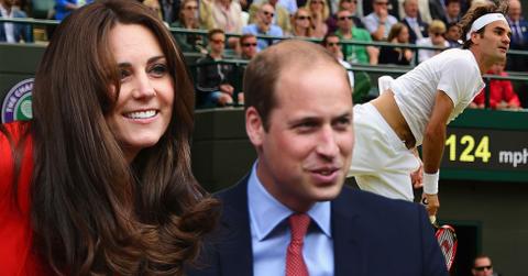 Kate middleton prince william date wimbledon 2015