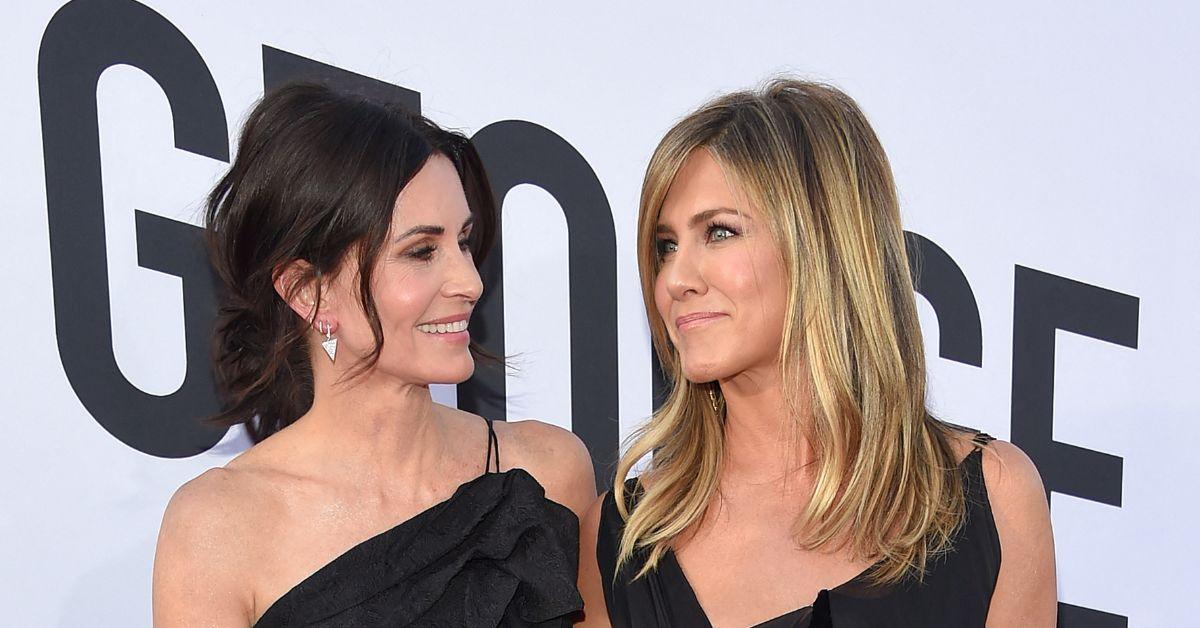 courteney cox friends jennifer aniston