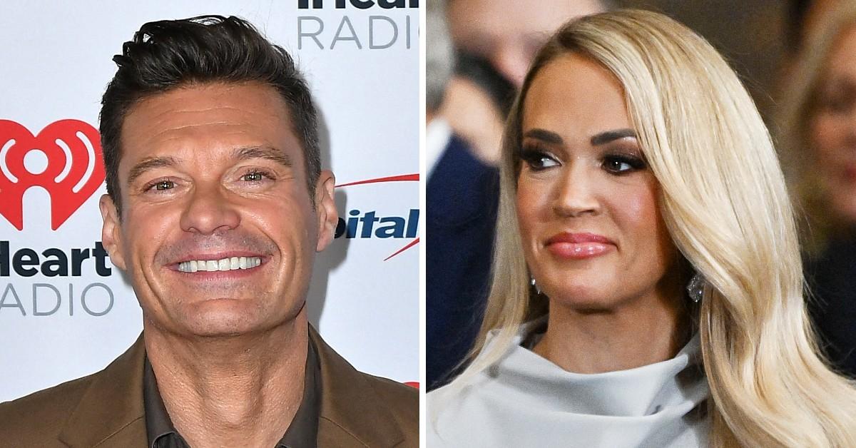 Photo of Ryan Seacrest and Carrie Underwood