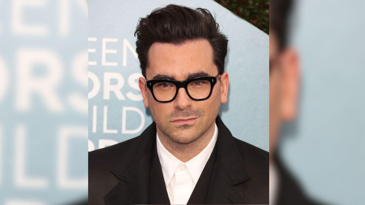 Image of Dan Levy declared, 'Men need to be defending women more.'