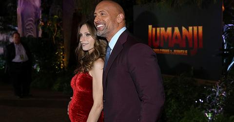 Dwayne johnson lauren hashian baby bump main