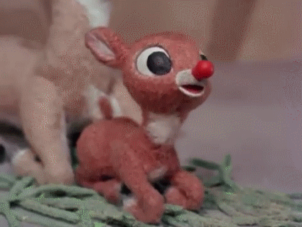 2. Rudoplh the Red Nosed Reindeer