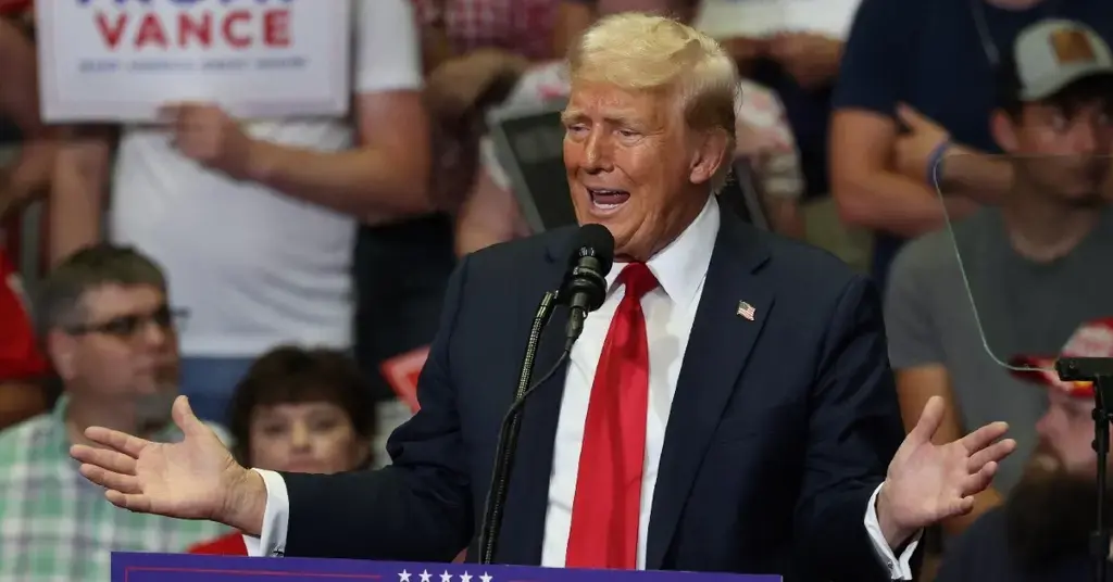 donald trump ridiculed using kid prop during campaign rally