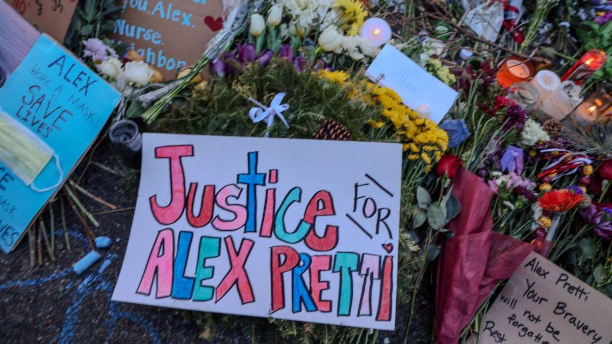 image of Alex Pretti was killed by ICE agents on Saturday, January 24.